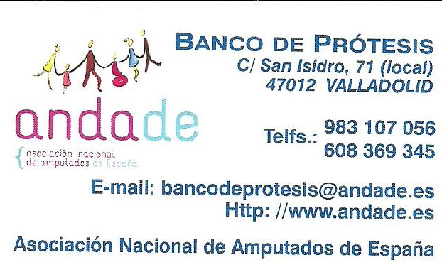 tarjeta banco protesis