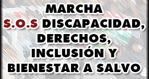 Más de 10.000 personas de España acudieron a la gran marcha del Cermi en defensa de la discapacidad